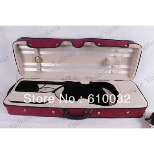 Dark red New 4/4 Violin case Oxford Water Proof #21