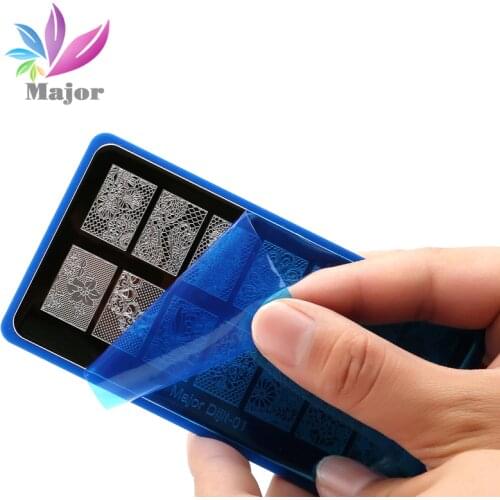 High Quality Manicure Template 6.5*12.5cm nail stamping plates Image Disc Transfer Print MajorDijit Template DIY nail tools 1pcs