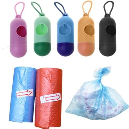 1/2/4pcs New Plastic Small Portable Baby Diapers Bags Rubbish Bags Garbage Bag Removable Box Nappy Bag