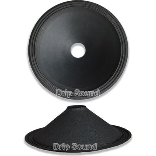 18" inch 440mm 75.5mm Core Speaker Cone Paper Basin Woofer Drum Paper 3-Ring Cloth Edge Trumper Bass Repair Parts #3