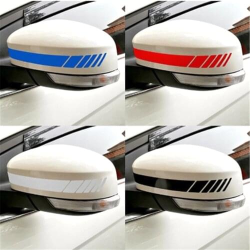 2Pcs/Lot Car Styling Stickers Auto SUV Vinyl Graphic Car Rearview Mirror Side Decal Stripe DIY Car Body Decals Accessories