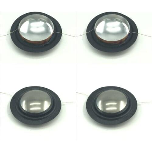 4PCS High Quality 25.5mm voice coil Titanium+Silk diaphragm 8Ohm 1Inch