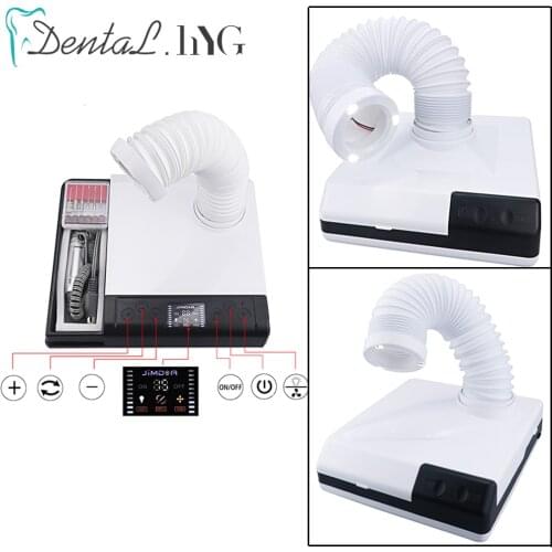 60W Dust Collector Extractor Dental Vacuum Cleaner Dental Lab Equipment Dust Suction Machine for Polishing