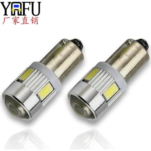 Automobile Led Instrument Lamp Ba9s 5630 6smd LED Lamp Automobile Led Reading Lamp Compartment Lamp car accessories