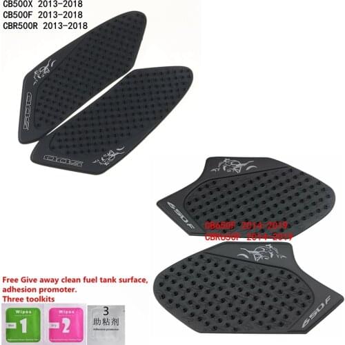 Tank Traction Pad Side Gas Knee Grip Protector ForCB650F CBR650F CB500F CB500X CBR500F CB500R