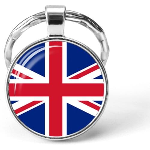 Western Europe Countries Flag Keychain United Kingdom France Ireland Luxembourg Monaco Belgium Netherlands Flag Key Chain Gifts