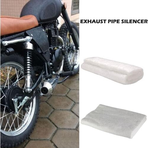 Motorcycle Exhaust Motorcycle Muffler Silencer Fiber Packing Cloth Repacking Mat Fibreglass Silencer Universal Fiberglass Cotton