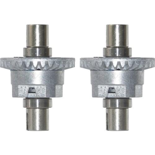 2Pcs All Metal Differential Assembly Gears Gearbox Set for Hosim XLH 9125 RC Car Spare Parts Upgrade Accessories