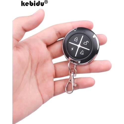 Kebidu 433Mhz Remote Control Copy Code Controller For Gate Wireless RF 4 Channel Electric Cloning For Garage Door