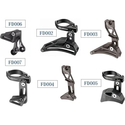 Fouriers 34.9/31.8mm Seattube Clamp Chain Guide For System Aseemble on Front Derailluer Super Light
