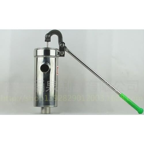 Straight tube stainless steel pump Well Hand Water distributor Well Oil pump