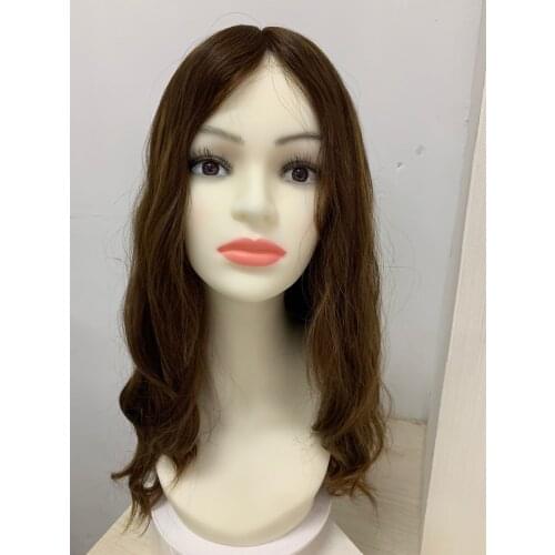 Alishevy custom made silk top European virgin hair wigs slight wave jewish wig kosher wig Best Sheitels in stock