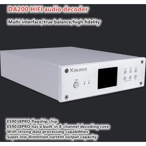 ES9038PRO fully balanced DAC decoder supports DSD512 hard decoding
