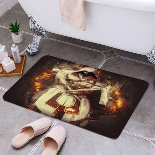Assassin Creed 3D Print Doormats Rectangle Non-Slip DoorMat Bedroom Kitchen Entrance Print Door rugs Dropshipping