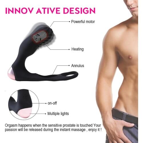 Sex toys Adult toys Anal plug Adult products The wireless remote control gay quiet butt plug dildoSoft Silicone Anal Butt Plug