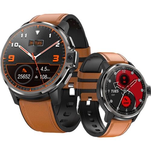 VBDK 4G Smartwatch DM30 RAM 4GB ROM 64/128GB Smart Watch Android 9.1 GPS Wifi Dual System Face ID 1050Mah Battery 1.6 Inch HD
