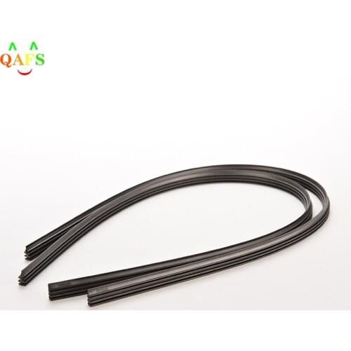JETTING 1pcs (it Can Split 2 Pieces) Black Silicone Wiper Blade Frameless For Car Bus Windshield 2size Choice 24/26in Hot Sale