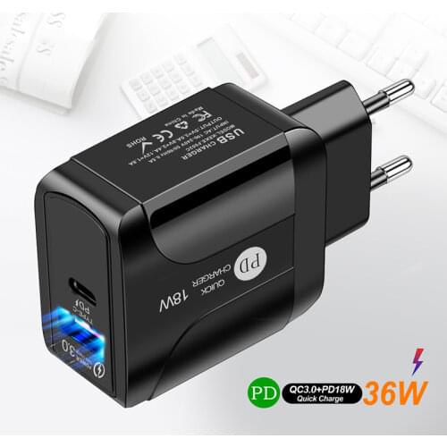 4USB QC3.0 Multi-port Charger Fast Charging LED USB light Wall Charger US EU Plug Adapter For Samsung For iPhone 12 Xiaomi 10