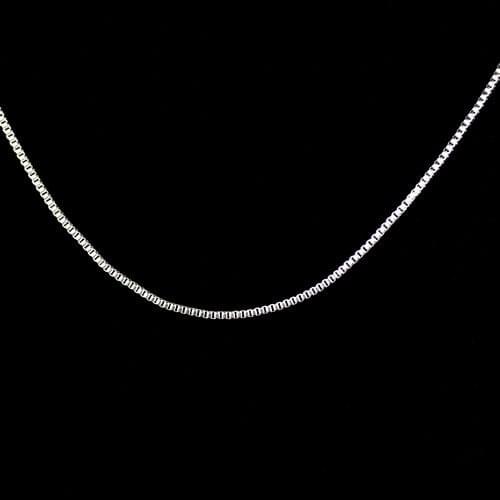 12pcs/lot Fashion 1.2mm Copper Necklace Chain Platinum for necklace DIY Jewelry Making Accessories 50cm 20" K01804