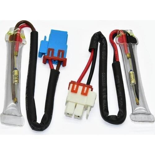 2Pcs Refrigerator Defrosting Temperature Fuse for Samsung Fridge Freezer Thermal Fuse Defrost Sensor Repair Parts Accessories