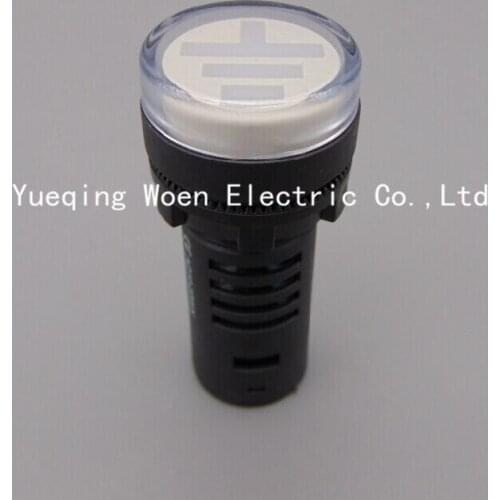 AD16-22W/N 220V Breaker circular isolation position indicator The isolation knife switches Indicator light Push Button Switch