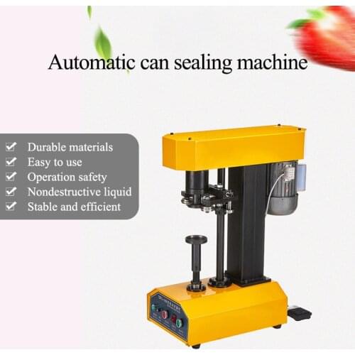 Automatic can sealing machine, can sealing machine, paper can, PET plastic can capping machine, electric can sealing machine