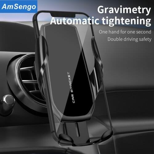 Car Charging Holder For iPhone 12 11 8 8Plus For Samsung S 20 Xiaomi Huawei Charger Car Gravity Car Phone Holder Universal Stand