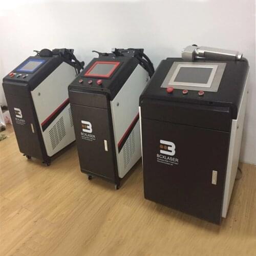 BCXLASER hot sale fiber Surface Treatment Rust/ Paint/ Oil Stain Laser Cleaning Machine with high quality