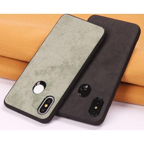 Luxury Phone Case For Xiaomi Mi 8 lite A1 A2 lite Mix 2S Max 3 case Canvas Soft Cover For Redmi Note 5 6 Pro case
