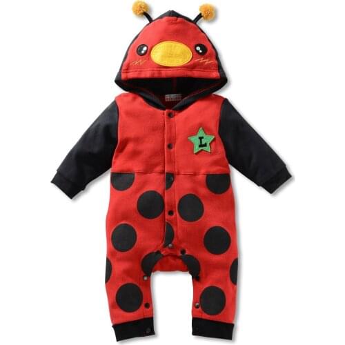 2019 Cartoon Cosplay Toddler Romper Cotton Baby Girl Jumpsuit Infant Lion Rabbit Animal Fancy Dress boys Costume