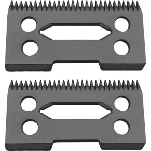 Ceramic Blade Ceramic Replacement Cutter ,28 Teeth Ceramic Clipper Blade Replacement Cutter 2-Hole Clipper,Black