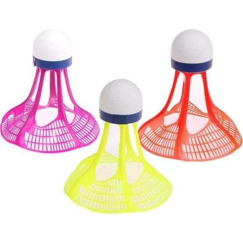 3Pcs Windproof Badminton Balls Outdoor Student Sports Training Shuttlecocks Badminton Balls