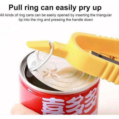 Multi-function Bottle Cap Opener Stainless Steel Lids Off Jar Opener Labor-saving Screw Can Opener For Kitchen Gadget