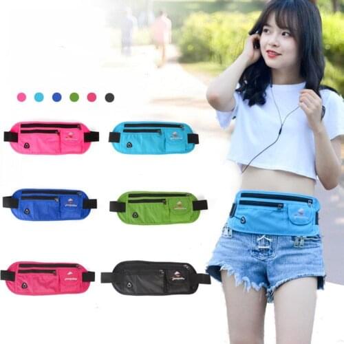 Outdoor Running Waist Bag Mobile Phone Storage Bag Multifunctional Chest Bag bolsa de Fitness portátil para hombre