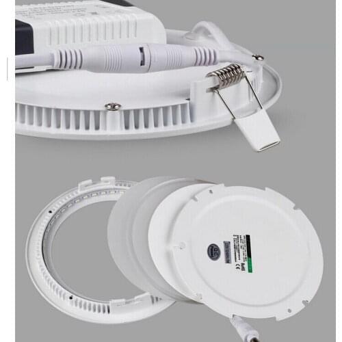 LED Panel Downlight Ultra Thin Square AC 220V 3W 4W 6W 9W 12W 15W 18W 24W Kitchen Bathroom Ceiling Recessed LEDs Panel Light