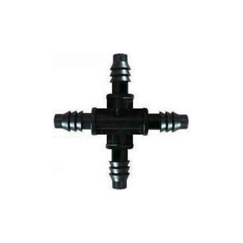 10pcs/Pack))12MM in. Barb cross Connectors