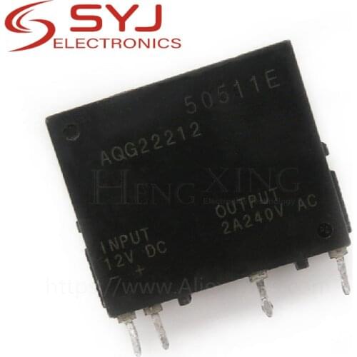 5pcs/lot AQG22212B02 AQG22212 12VDC 12V Solid 2A 240VAC In Stock