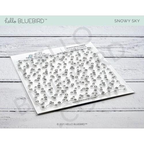 AliliArts Snowy Sky Background Stamp Scrapbook paper craft knife mould blade punch stencils dies 2021