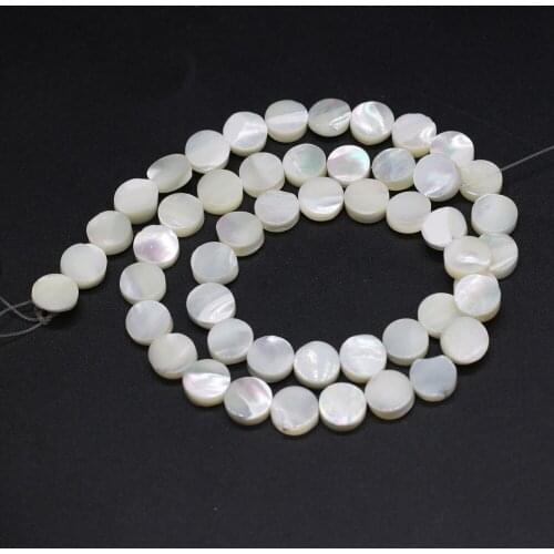 Natural shell sea pearl mother-of-pearl loosely spaced beads beaded for jewelry making DIY bracelet necklace earring accessories
