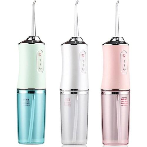 Household Smart Electric Tooth Flusher IPX7 Waterproof Three-speed Adjustment Modes Portable Tooth Flusher