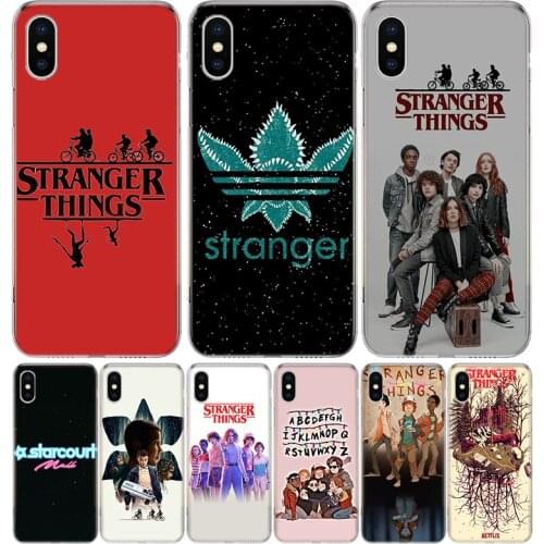 Hot stranger things 3 Cover Phone Case For iPhone 11 12 Mini Pro 7 6 X 8 6S Plus XS MAX + XR 5S SE 10 Ten Art TPU Coque Capa She