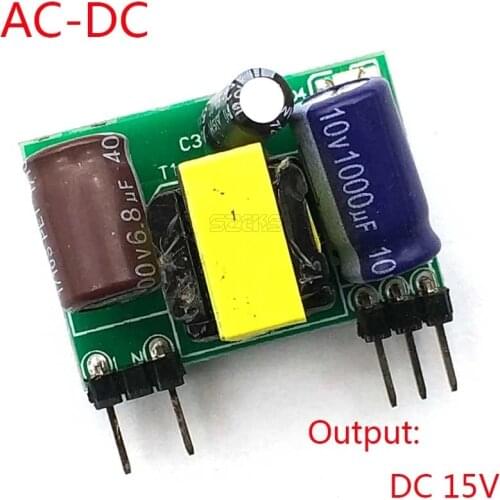 AC 90~240V/110V 220V to DC 15V 5W Switching Power Supply/Power Converter/Power Adapter