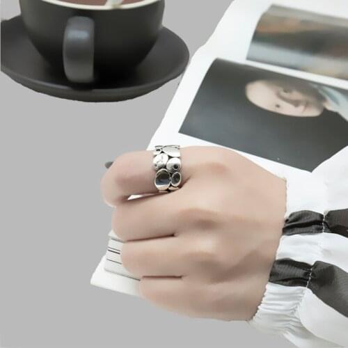 Personality Retro Crystal Leaf Rings For Women Charm Engagement Rings Men Vintage Knuckle Finger Jewelry 2020