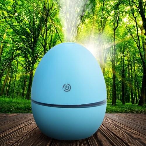 Mini Portable Aromatherapy Portable USB Rechargeable Ultrasonic Humidifier Mist Maker Egg Shade Mute Home Car Humidifier