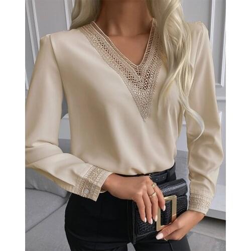 LIDOU Women's Shirts With Embroidery