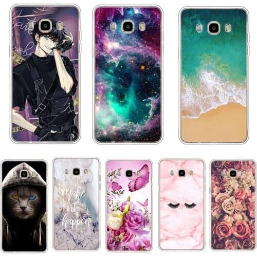 Soft TPU silicon Case FOR Samsung Galaxy J5 2016 Case J510 J510F Cover FOR Samsung J5 2016 Case shell