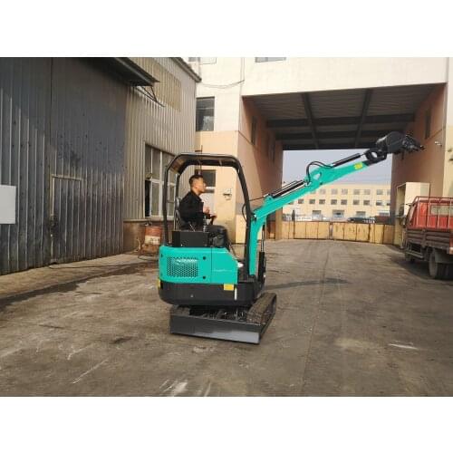 New Mini Excavator Digger 1.2Ton With Optional Attachments For Farm Garden Building