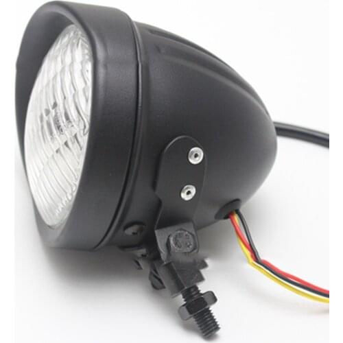 Motorcycle Dirt Bike Front Headlight Head Light Fit For All Harley-Davidson LED Headlamp Scooters Accessories