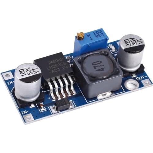 DIP 1PCS DC-DC Buck Converter Step Down Module LM2596 Power Supply Output 1.25V-30V