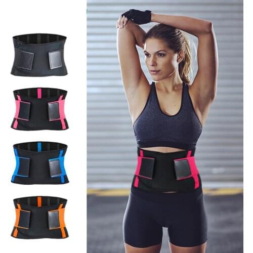 Sauna Sweat Belt for Weight Loss Women Slimming Belly Sheath Fitness Thermo Belt Waist Trainer Corset Tummy Trimmer Body Shaper